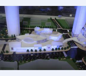 投标方案沙盘模型